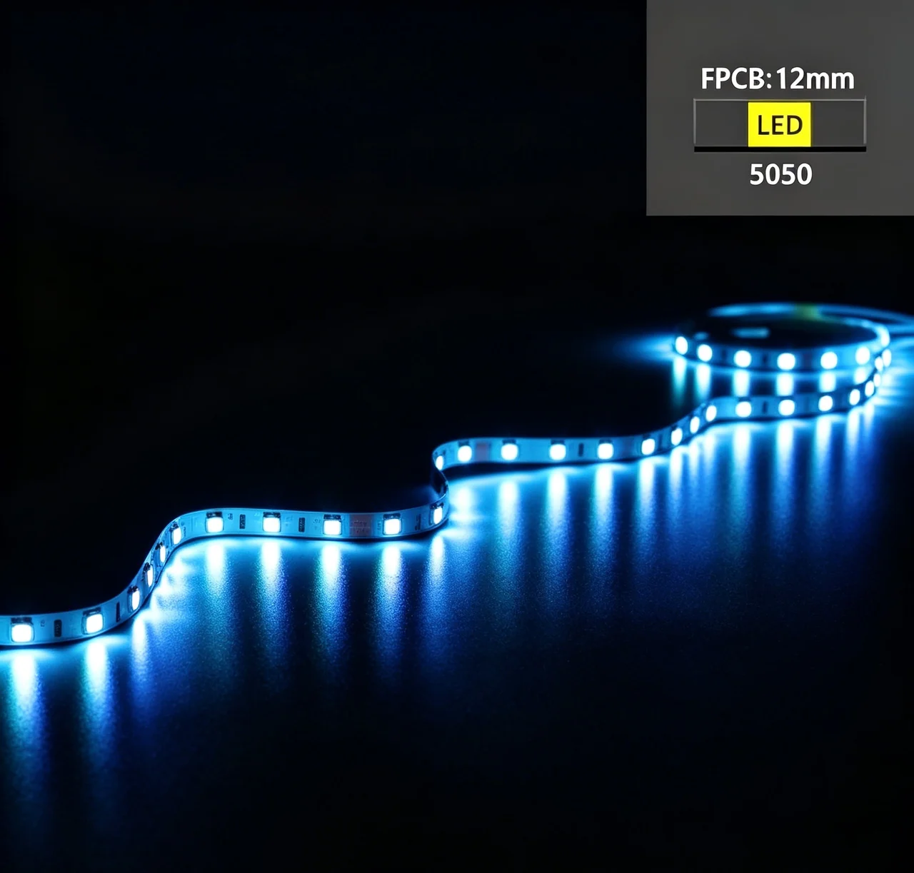5050 · W10 · 96 bare LED strip product image