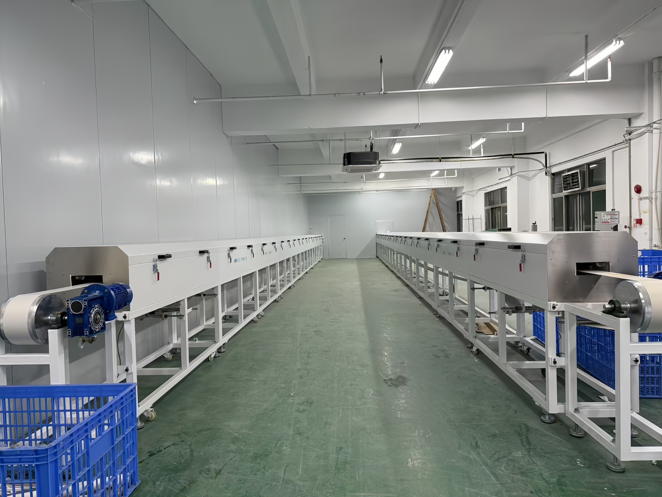 Production-line equipment at the group manufacturing base